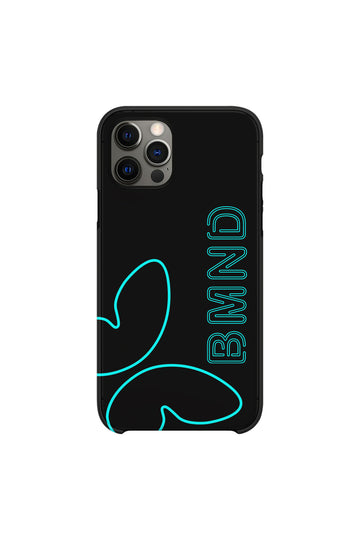 BMND: BMND Blue and Black Phone Case