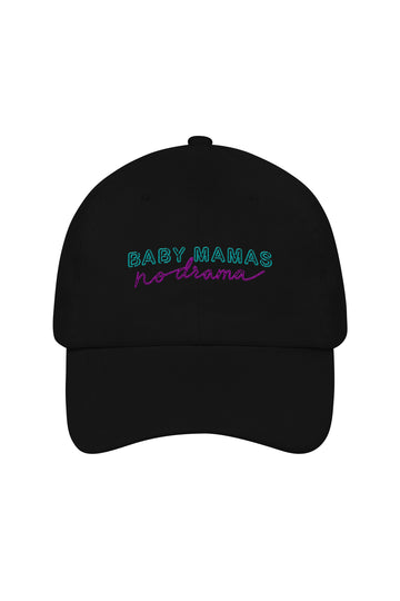 BMND: Baby Mamas No Drama Black Dad Hat