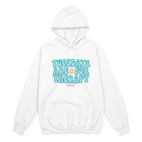 BMND: Tuesdays Are For Therapy White Hoodie